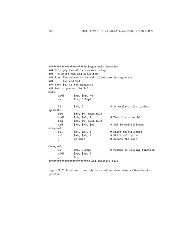 Computer Organization with MIPS - Page 106
